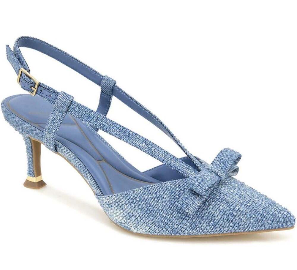 Kenneth Cole New York Blue Heels